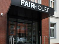 Průčelí Fair hotelu