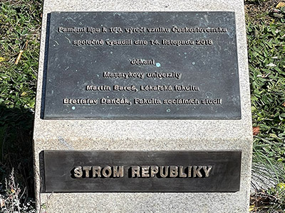 Bronzová pamětní deska