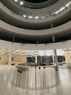 Recepce (regionalní centrála ČSOB, Hradec Králové)