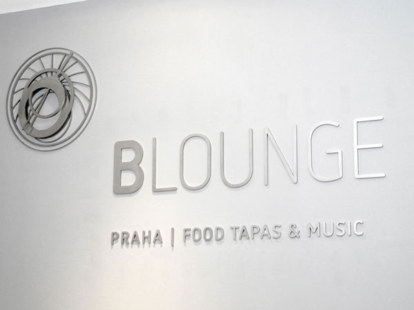 Nerezový nápis - B lounge - 02